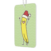 Banana-Weihnachtsmannmütze jubelt Weihnachten Autolufterfrischer (Links)
