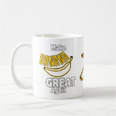 Banana wieder großartig machen kaffeetasse (Links)