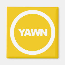 Banana Yawn Brand Dorm Kühlschrank Magnet