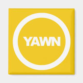 Banana Yawn Brand Dorm Kühlschrank Magnet