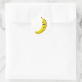 Bananaargh Runder Aufkleber (Tasche)