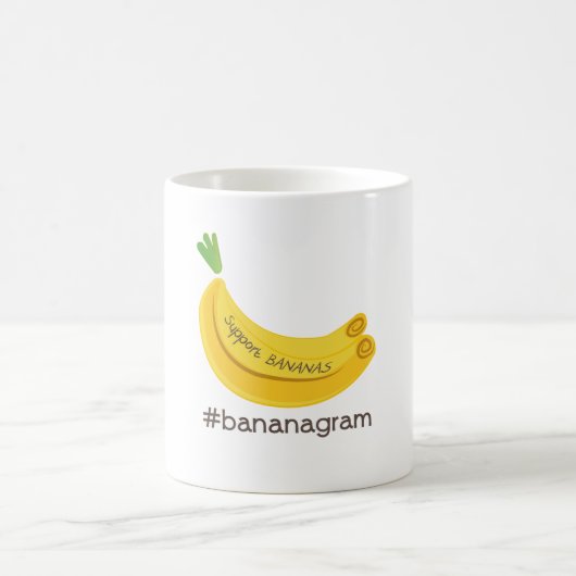 #bananagram Unterstützungs-BANANEN Tasse (Mittel)