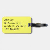 Bananaquit Bird essen tropische Fotografie Gepäckanhänger (Rückseite horizontal)