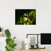 Bananaquit Bird essen tropische Fotografie Poster (Heimbüro)