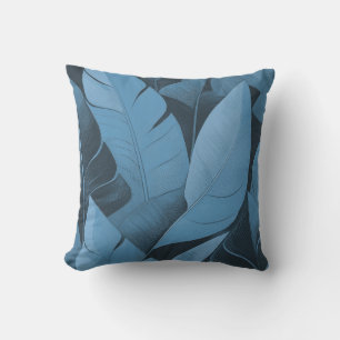 Bananarama Hawaiian Banana-Blätter (reversible) Kissen