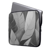 Bananarama Hawaiian Banana Blätter Wetsuit Laptopschutzhülle (Vorderseite Links)