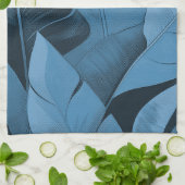 Bananarama Hawaiian Banana Leaves Geschirrtuch (Gefaltet)