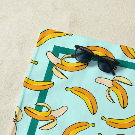 Bananas Beach Handtuch (Beispiel)