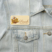 Bananas Foster Dessert Food Restaurant Koch Namensschild (Beispiel)