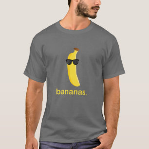 Bananas Funny Banana Glasses Summer T-Shirt