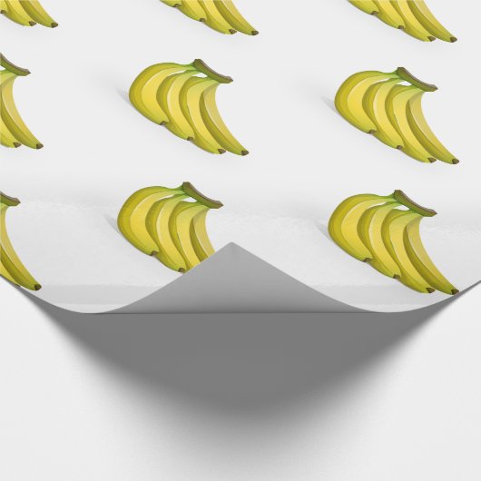 BANANAS FUNNY WRAPPING PAPIER GESCHENKPAPIER (Ecke)