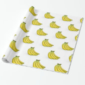 BANANAS FUNNY WRAPPING PAPIER GESCHENKPAPIER (Ungerollt)
