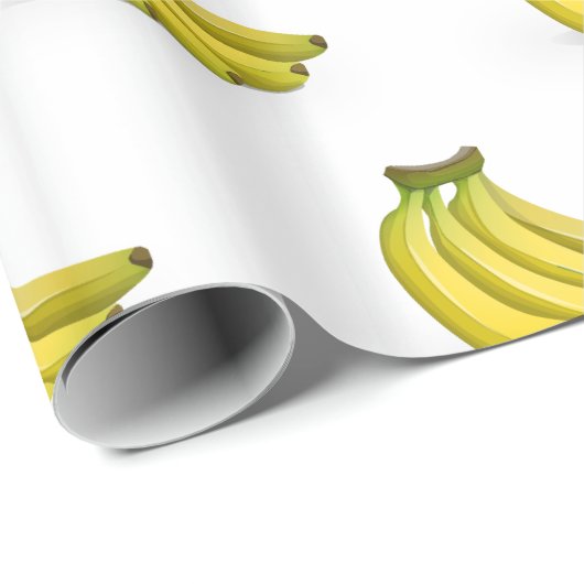 BANANAS FUNNY WRAPPING PAPIER GESCHENKPAPIER (Rolleneckpunkt)