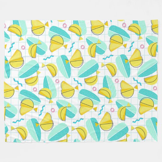 Bananas Memphis Fleecedecke (Vorderseite (Horizontal))