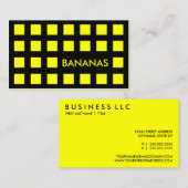 BANANAS (Mod-Quadrate) Visitenkarte (Vorne/Hinten)