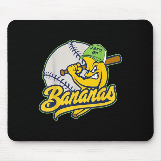 Bananas Nickname Personalisiert Nachname Apparel f Mousepad (Vorne)
