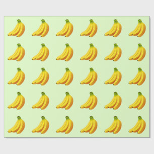 BANANAS PATTERN DESIGN Wrapping Paper Geschenkpapier