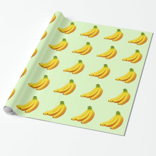 BANANAS PATTERN DESIGN Wrapping Paper Geschenkpapier (Ungerollt)