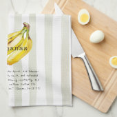 Bananas - Quran Verse Geschirrtuch (Viertel Falte)