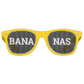BANANAS Retro Shades / Fun Party Sonnenbrille (Vorderseite)