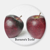 Bananas Sind zum Kotzen! Magnet (Vorne)