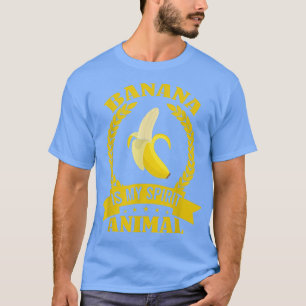 Bananas yellow crooked fruit banana tree peel bana T-Shirt