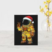 Bananaut Space Explorer - Christmas Astronaut Ligh Karte (Gelbe Blume)
