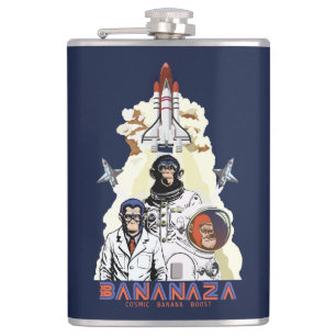 BANANAZA: Team für Raumfahrer Flachmann
