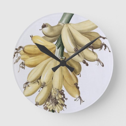 Banane, 1816 runde wanduhr (Vorderseite)