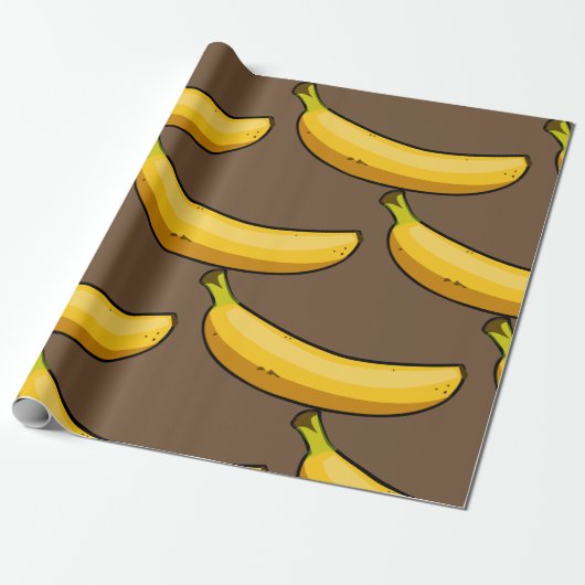 Banane anpassen geschenkpapier (Ungerollt)