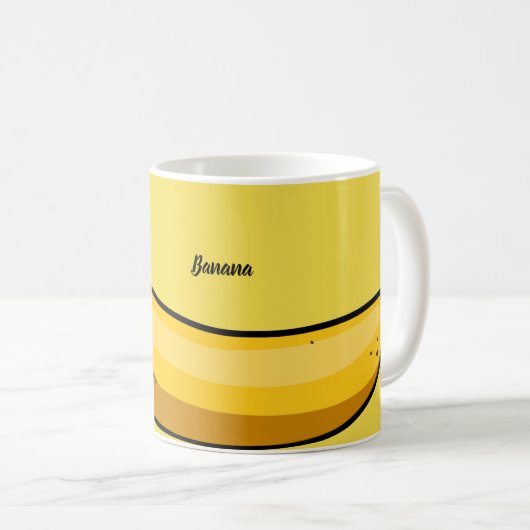 Banane anpassen kaffeetasse (VorderseiteRechts)