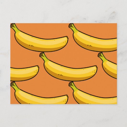 Banane anpassen postkarte (Vorderseite)