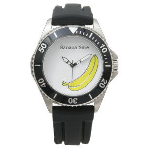 Banane Armbanduhr
