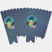 Banane aus niedlichem Cartoon am tropischen Strand Geschenkschachtel (Ungeklappt)