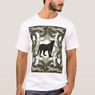 Banane Baum Gepard Tropisches Muster T-Shirt