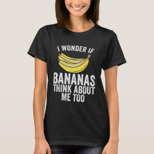 Banane Bekleidung Obst für eine Banane Themenparty T-Shirt