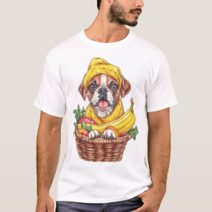 Banane Boxer � Lustiger Früchtehund T-Shirt