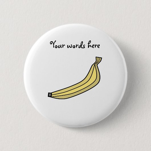 Banane Button (Vorderseite)