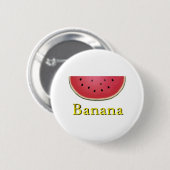 Banane Button (Vorne & Hinten)