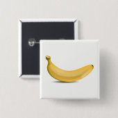 Banane Button (Vorne & Hinten)