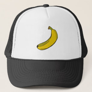 Banane-Crayon-Zeichnung Truckerkappe