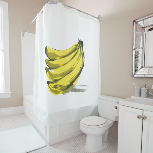 Banane Duschvorhang (Beispiel)