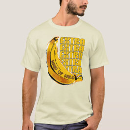Banane Ein bisschen Wild Lustiger Schwuler Rivalit T-Shirt