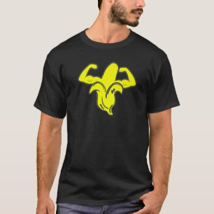 Banane Frucht Kraftdrehen Gewichtheben Gym Fitnes T-Shirt