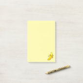 Banane - Fruchtsammlung - Post-it Klebezettel (Auf Schreibtisch)