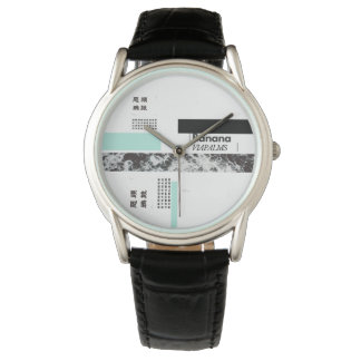 Banane für Armbanduhren mit reiner Armbanduhr | üb