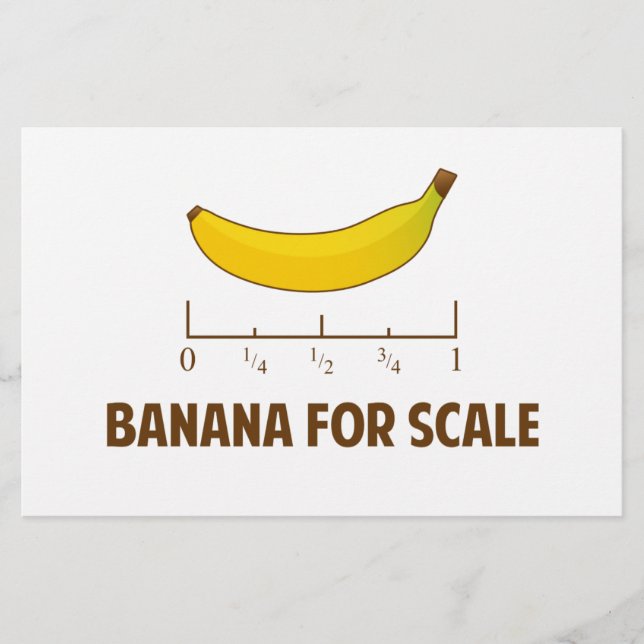 Banane für den Maßstab (Vorderseite)