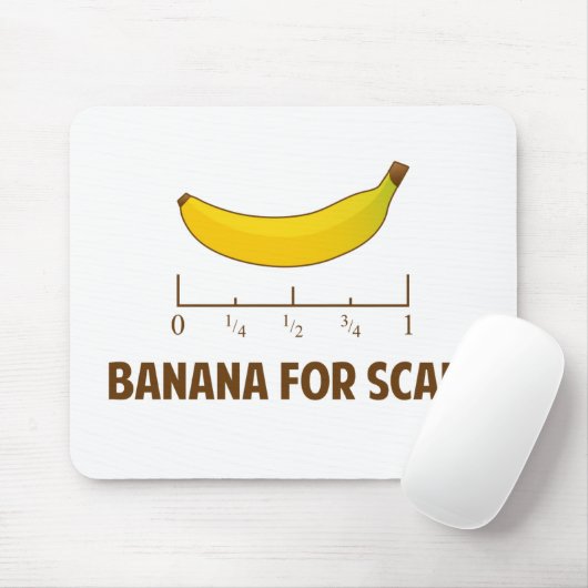 Banane für Skala Mousepad (Mit Mouse)