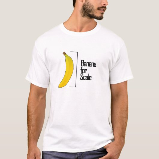 Banane für Skala T-Shirt (Vorderseite)