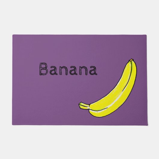 Banane Fußmatte (Vorderseite)